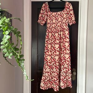 Betsy Johnson Berry Maxi